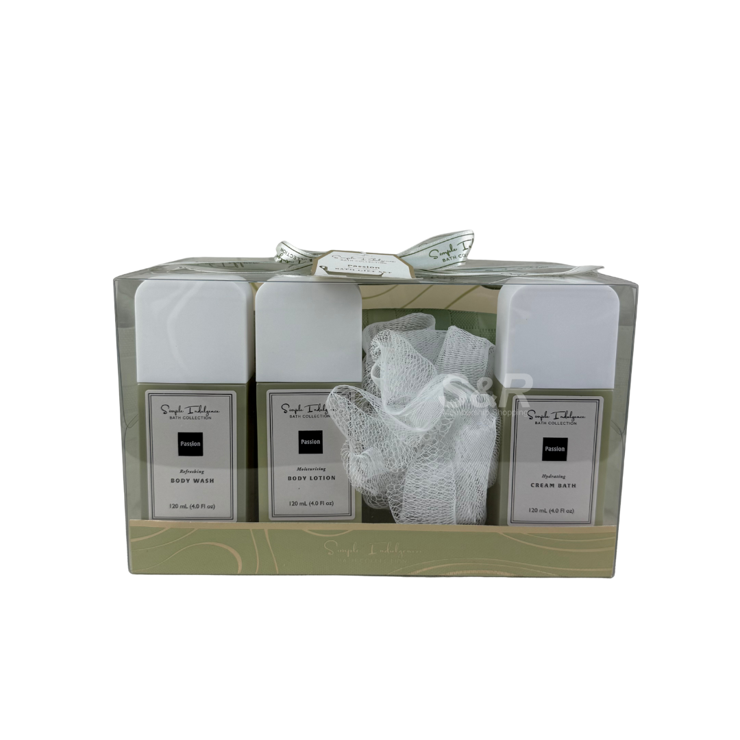 Simple Indulgence Bath Gift Set with Hand Bag